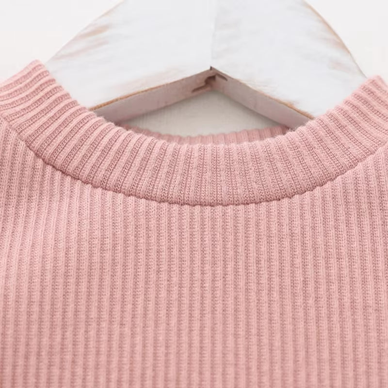 Spring Winter Cartoon Letter Embroidery Sweatshirt Girl Fashion Long Hoodie Dress Pullover Moletom Feminina 2-6Years